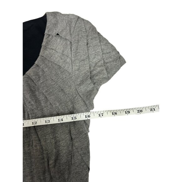 Max and Cleo Women's Grey & Black  Casual Dress - Picture 4 of 6